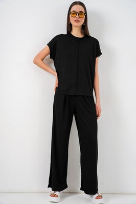 Ontspannen Pasvorm Crew Neck Blouse