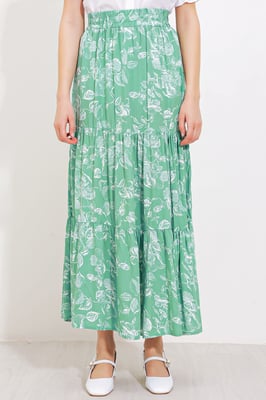 Maxi Geklede Relaxed Fit Rok