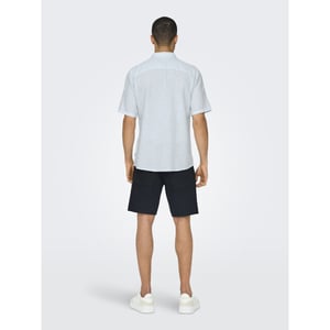 Only & Sons onscaiden life ss solid linen blend 22009885 cashmere