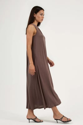 Halterneck Modal Jurk