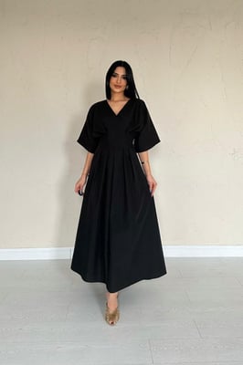 V-hals Maxi Jurk