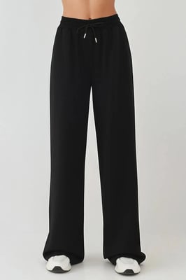 Zachte Modal Touch Wijde Pantalon