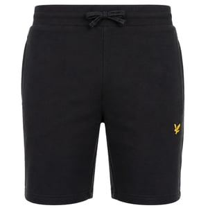 Lyle & Scott Contrast Piping Mens Black Shorts