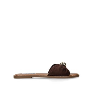 Suede Dipsy Brown Suede Sandals