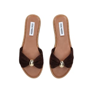 Suede Dipsy Brown Suede Sandals