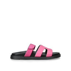 Suede Missile Pink Sandals