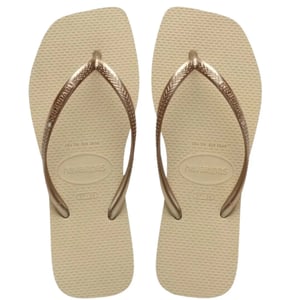 Havaianas Square Womens Brown Flip-Flops