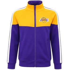Mitchell & Ness NBA Los Angeles Lakers MVP Kids Purple/Yellow Track Jacket