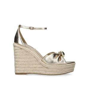Leather Taliya Gold Sandals