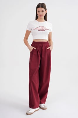 Rechstreekse Linnen Broek
