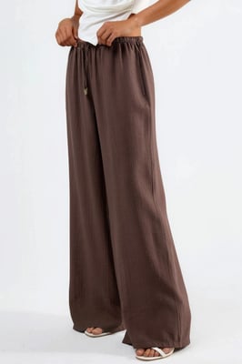 Bermudashorts med dragstring och fickor