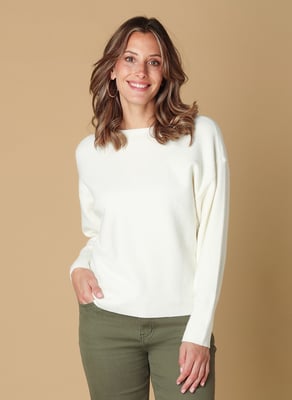 IVY BEAU Sophie Tops  Off White