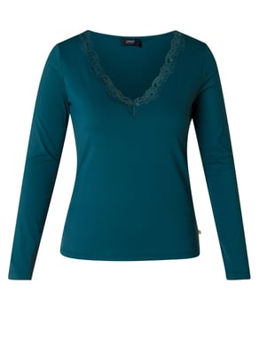 YEST CURVE Hulda Tops  Teal Green