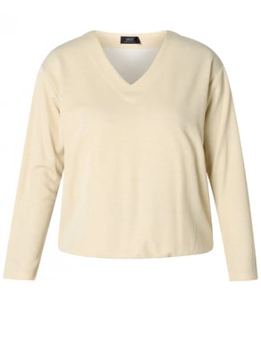 YEST CURVE Holle Jersey Shirts  Winter White
