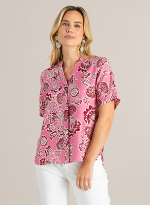 IVY BEAU Giana Tops  Pink/Multi