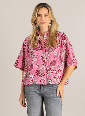IVY BEAU Gilayla Tops  Pink/Multi