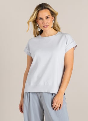 IVY BEAU Gijsje Tops  Grey