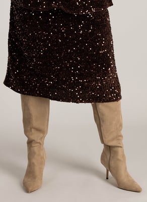 YEST CURVE Thirza Essential Bottoms  Copper Brown