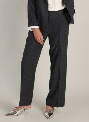 YEST Gilana Essential Bottoms  Dark Grey/Melange