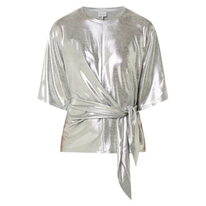 Dante 6 Uxia metallic twist detail top tops 261493