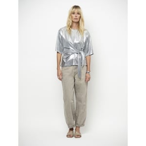 Dante 6 Uxia metallic twist detail top tops 261493