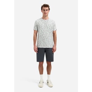 No Excess T-shirt crewneck space dye white