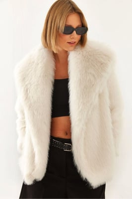 Oversized Nepleren Jas