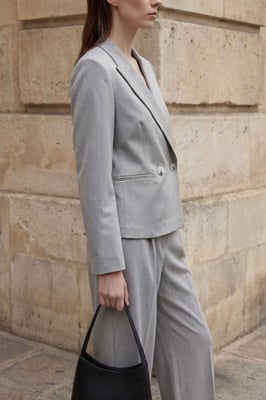 Klassieke Geknoopte Blazer
