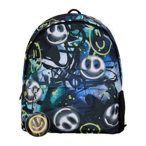 Kids Backpack Multi Visionary Graffiti Print | 18L School Bag with Laptop Sleeve