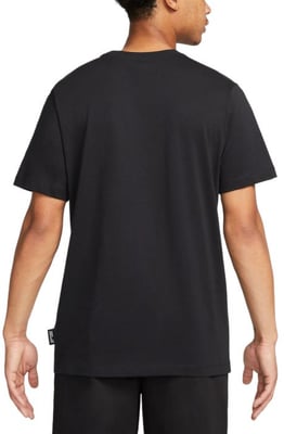 Nike Sportswear Swoosh Black Mens T Shirt