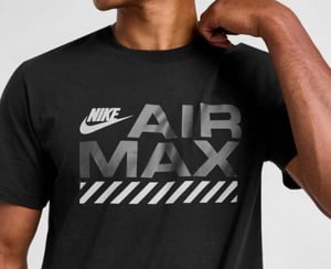 Nike Air Max Black Barcode T Shirt