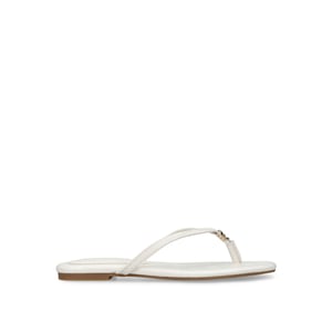 Leather Maliyah White Sandals