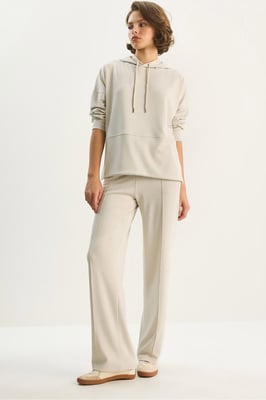 Hoody en brede broek pak set