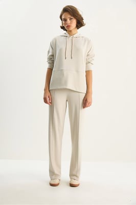 Hoody en brede broek pak set