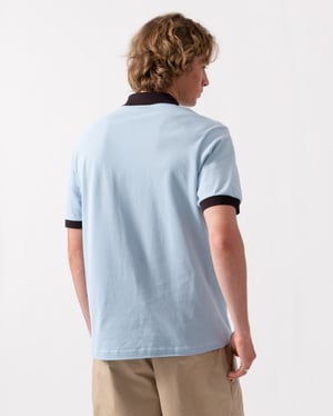Lacoste Classic Fit Piqué Polo Short Sleeve Piqué Polo in Light Blue