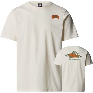 The North Face Mens Great Outdoors Graphic T-Shirt White Dune