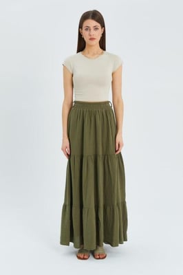 Maxi Katoenen Rok