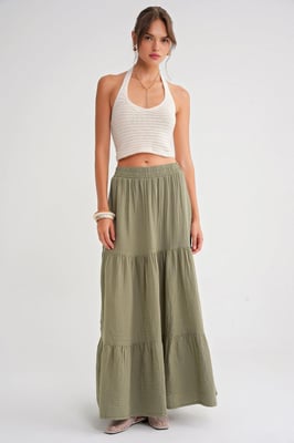 Maxi Katoenen Rok