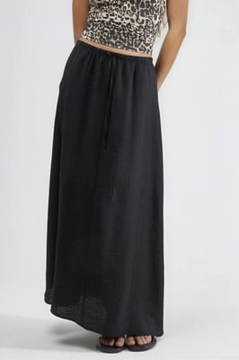 Hoge Taille A-Lijn Maxi Rok