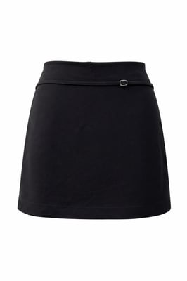 Hoog Taille Mini Rok met Ceintuur