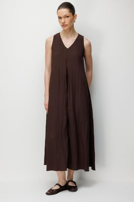 V-hals Maxi Jurk