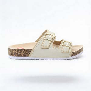 Heavenly Feet Sandy Womens Mules Sandals Beige