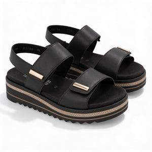 Remonte D0q59 Womens Ankle Strap Sandals Black