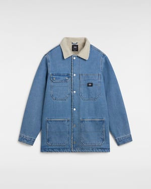 Drill Chore Denim Sherpa Coat