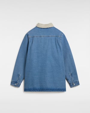 Drill Chore Denim Sherpa Coat