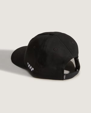 Check Side Curved Bill Jockey Hat