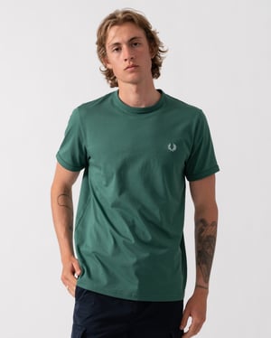 T-Shirt in Dark Green