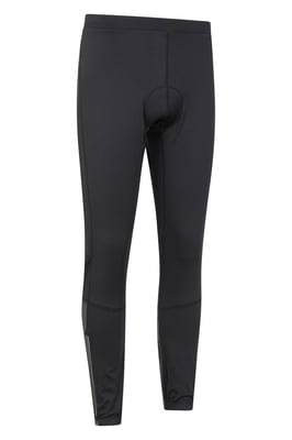 'Paceline' Men's Cycling Leggings Quick Drying Stretchy Bottoms Black