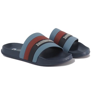 Lambretta Prince Heren Blauwe Slippers