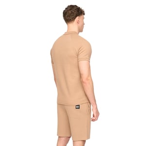 Duck and Cover Heren Topfield Poloshirt (Zand)